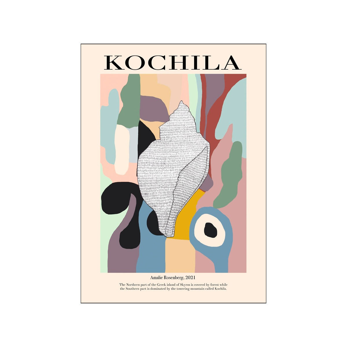 Poster & Frame Atelier Rosenberg plakat - Seashell - Bahne